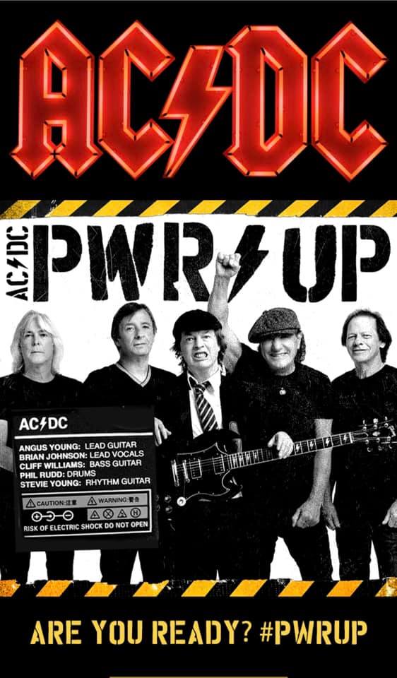Dangle give teori AC/DC Announces New Album 'PWR Up' - 107.1 The Boss