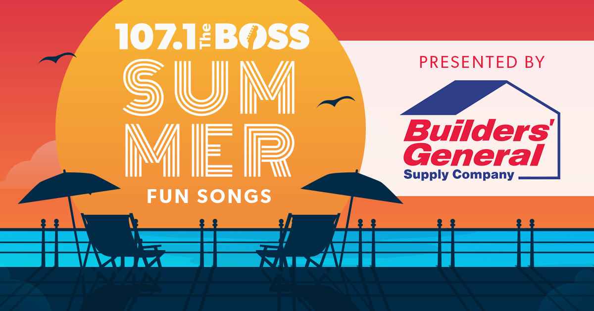 107.1 The Boss “Summer Fun Songs” Weekend!