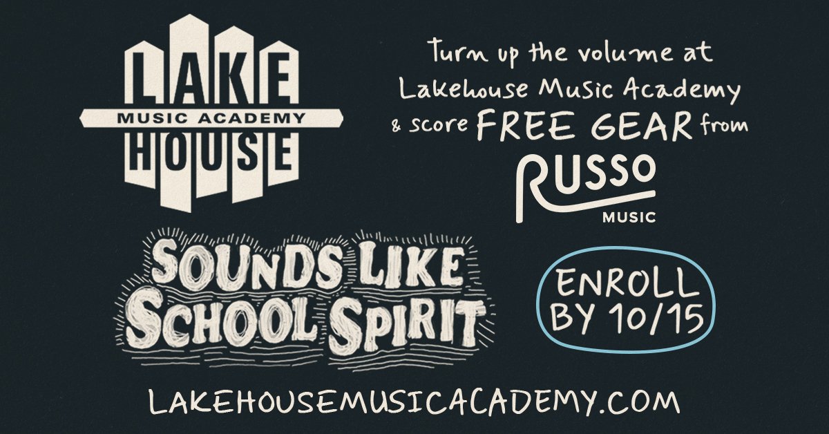 “Sounds Like School Spirit” Contest presented by Lakehouse Music Academy