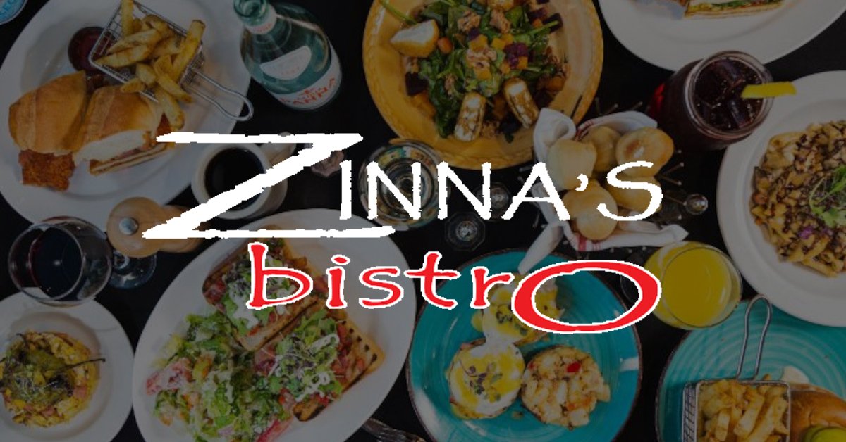 $100 Gift Card to Zinna’s Bistro in Cranbury!