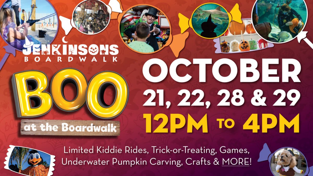 Jenkinson's Boardwalk Unveils 'Boo at the Boardwalk' Event Schedule