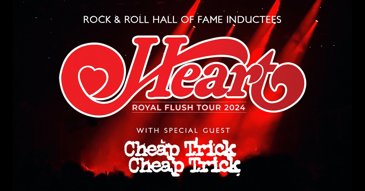 Heart at the Hard Rock Hotel & Casino in Atlantic City – May 24th!