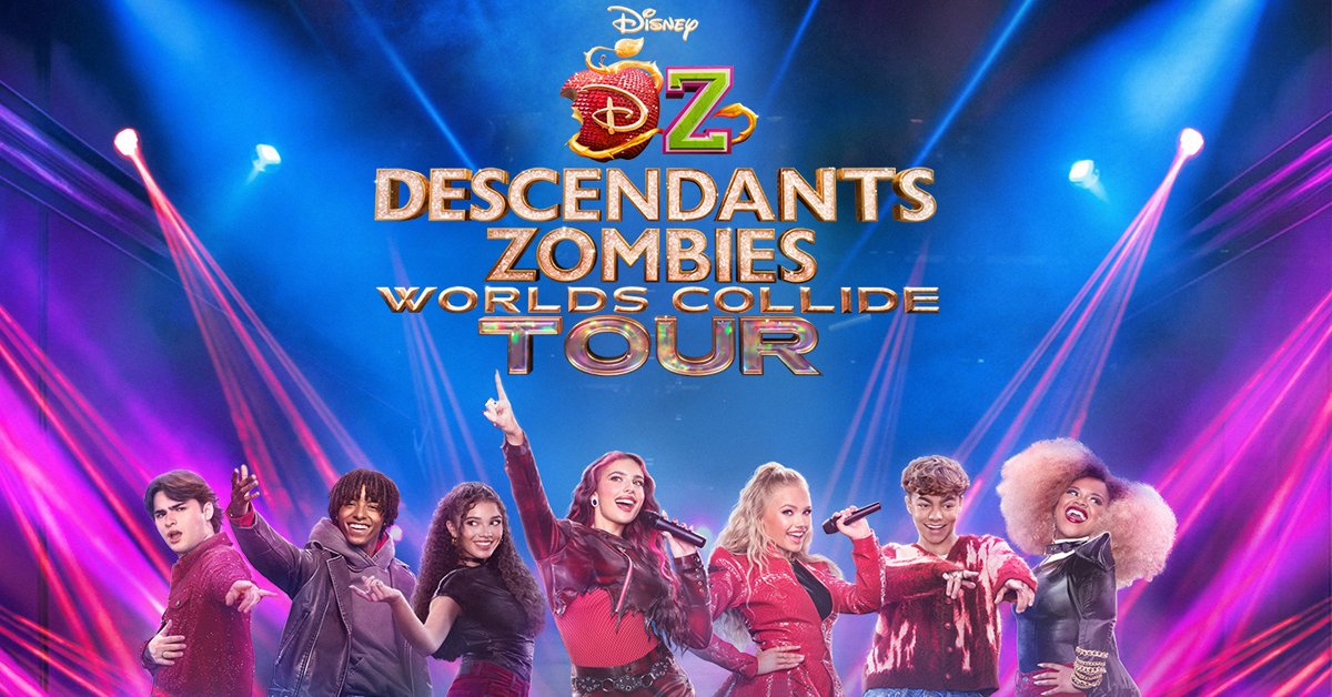 Win Em Before You Can Buy Em: Disney’s Descendants & Zombies at the Prudential Center in Newark – August 24th!