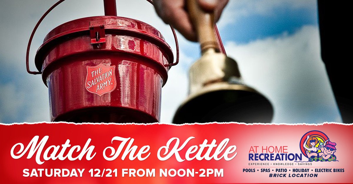 “Match the Kettle” with The Salvation Army at At Home Recreation of Brick